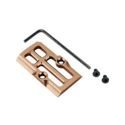 Glock RMR Cover Plate for Glock 17/19/26 V8 - TAN